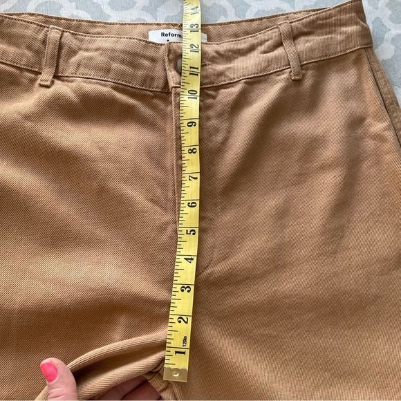 Reformation Marine Jeans in butterscotch color - Picture 12 of 12